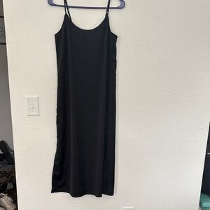 J. Crew Elegant Black Midi Dress